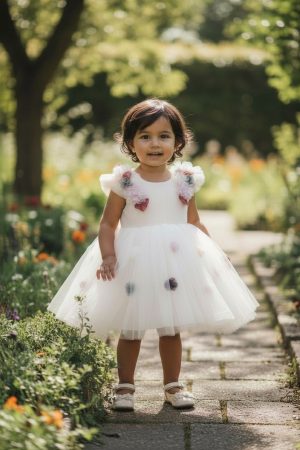 Exclusive Gorgeous Baby Girl Floral Party Frock