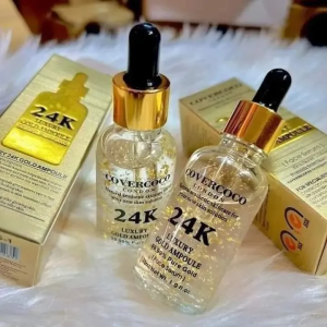 Covercoco 24K Luxury Gold Ampoule Face Serum 30ml - covercoco 24k gold serum
