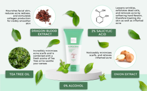 BABY BRIGHT Anti Acne Dragon Blood Cleansing Foam 120gm