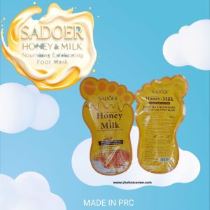 Sadoer Honey & Milk Nourishing Exfoliating Foot Mask