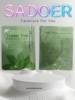 SADOER Green Tea Oil Control Facial Mask